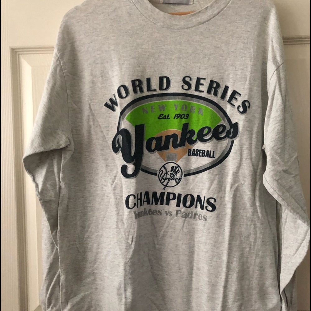 Worlds Series Yankees...vintage long sleeve